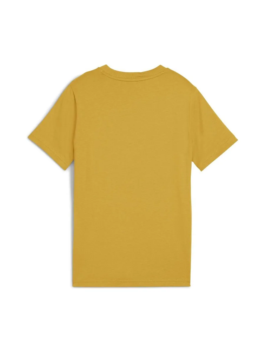 T-shirt Jaune Garçon Puma Ess 2 Color Logo 3