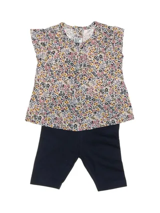 Ensemble Marine/Blanc Fille EOM Echoupa 1