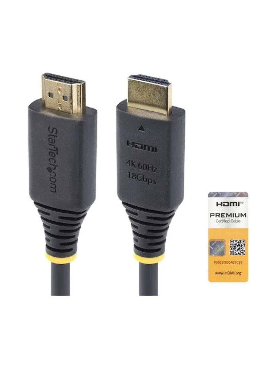 1m Premium Certified HDMI Cable 4K60 1