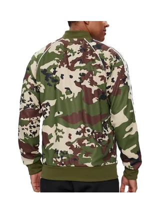 Sweat Zippé Kaki Homme Adidas Camo 2