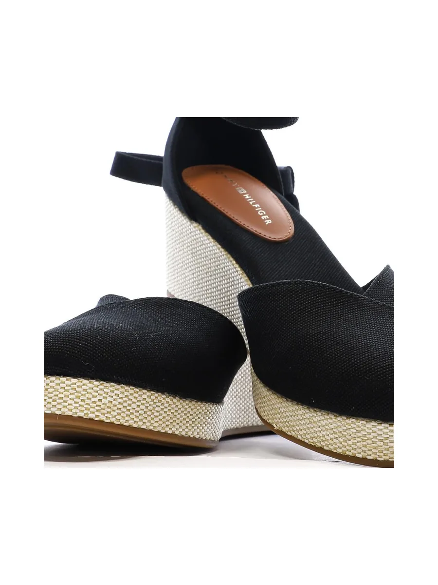 Sandales Noires Femme Tommy Hilfiger FW0FW08657 8