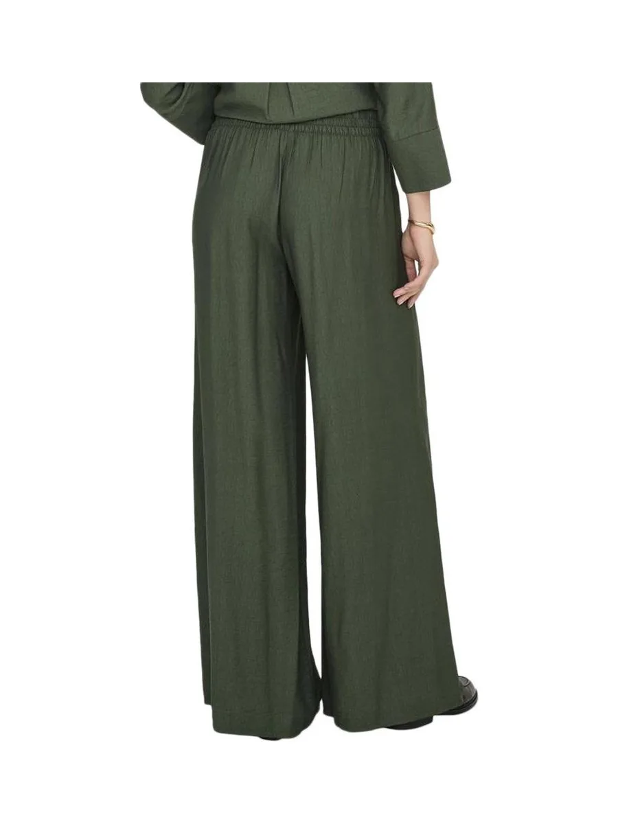 Pantalon fluide Kaki JDY Pepper 3