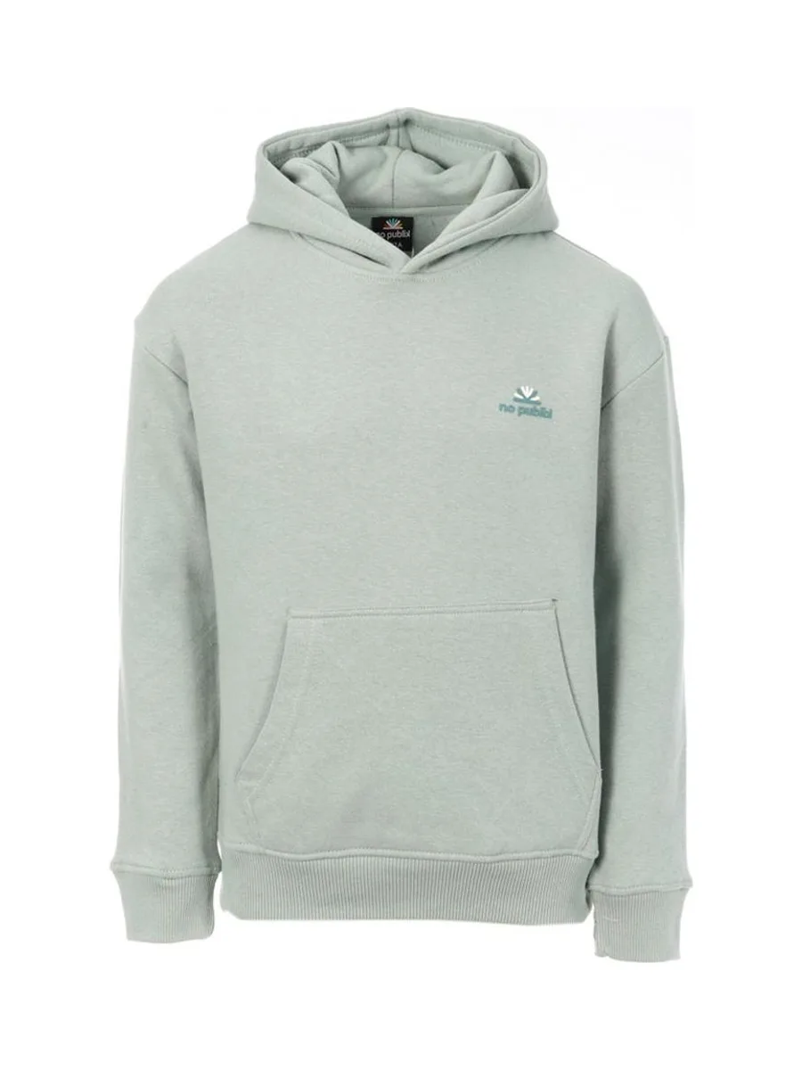Sweat Vert Garçon No Publik Hoody 1
