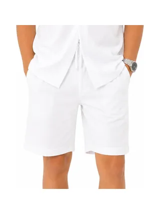 Short Blanc Garçon Paname Brothers Poly Texture 1