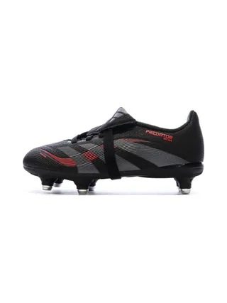 Chaussures de Foot Noires Junior Adidas Predator League FT SG 1