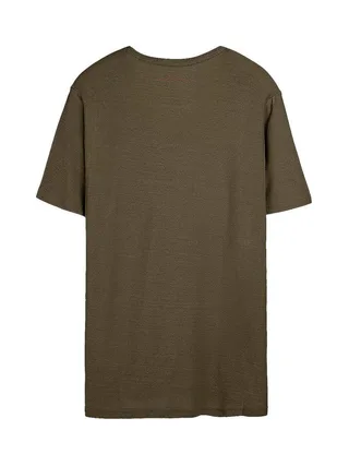 T-Shirt Kaki Homme Teddy Smith Gabriel 2