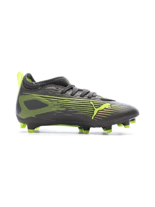 Chaussures de Foot Gris/Jaune Junior Puma Ultra 5 Match FG/AG 2