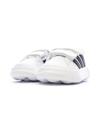 Baskets Blanches/Noires Garçon Adidas Grand Court 2.0 6