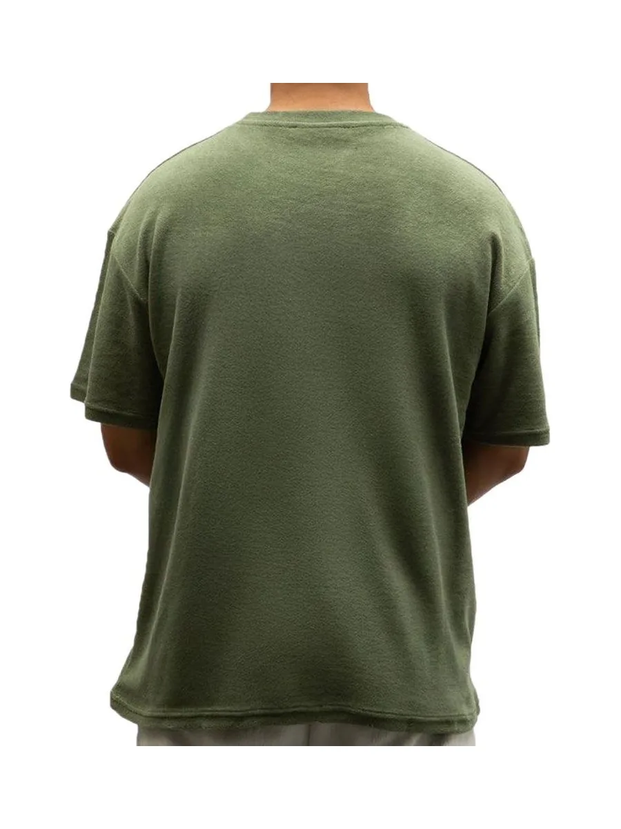 T-shirt Kaki Foncé Homme Paname Brothers Tom 3