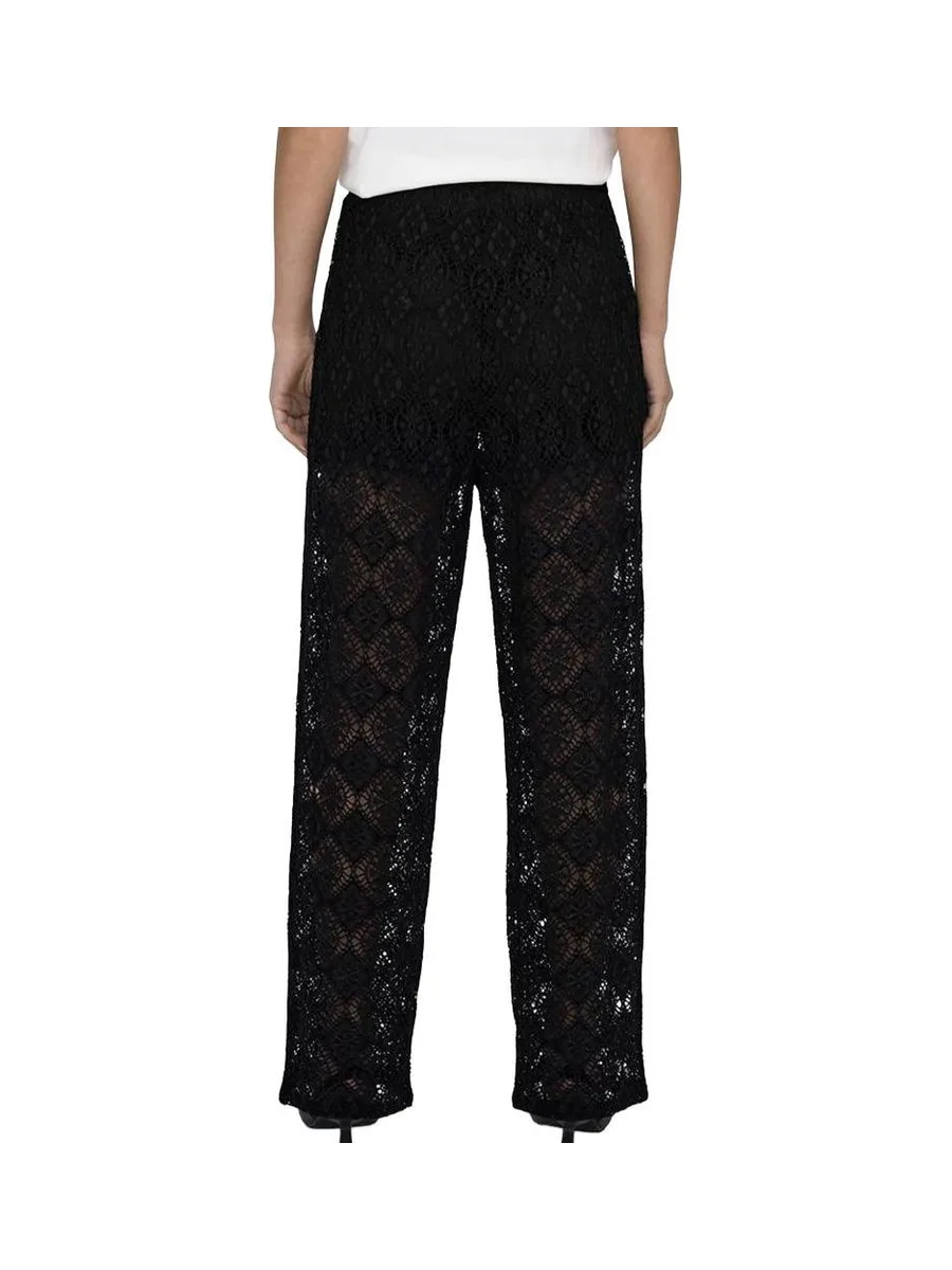 Pantalon fluide Noir Femme JDY Eva 2