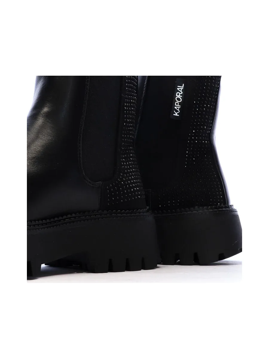 Bottines Noir Femme Kaporal Crissy 8