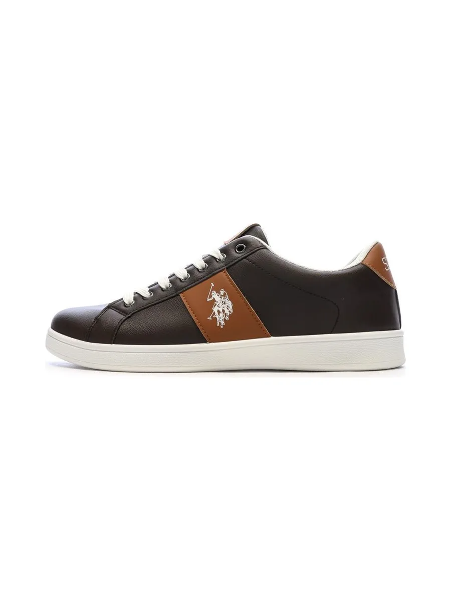 Baskets Marrons/Camel Homme US Polo ASSN 2