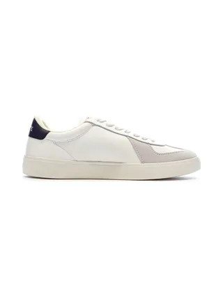 Baskets Blanches/Marine Homme Lacoste Baseshot Pro 225 2