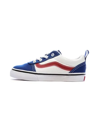 Baskets Bleu/Blanc/Rouge Garçon/Fille Vans Ward Slip 1