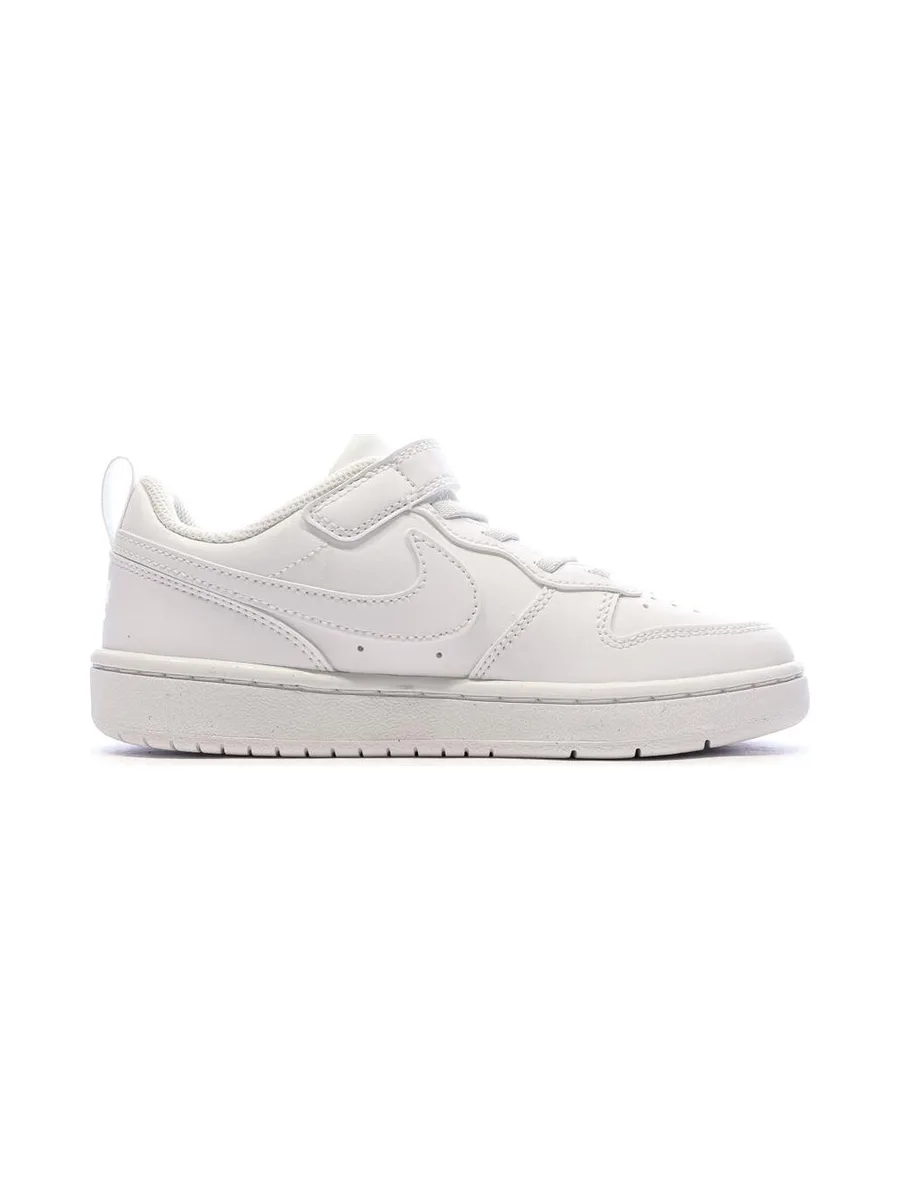 Baskets Blanches Garçon Nike Court Borough Low Recraf PS DV5457 3
