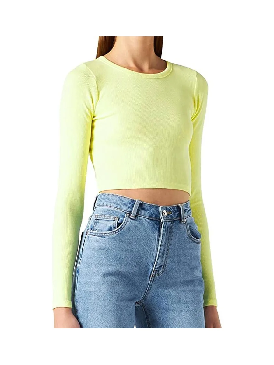 Top Jaune Femme JJXX Feline 1