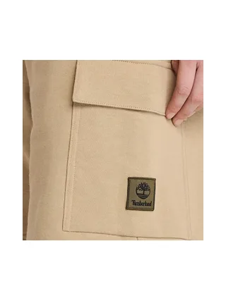 Short Beige Homme Timberland Badge Cargo 3