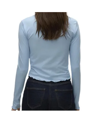 T-shirt Bleu Femme Vero Moda Sofia 2