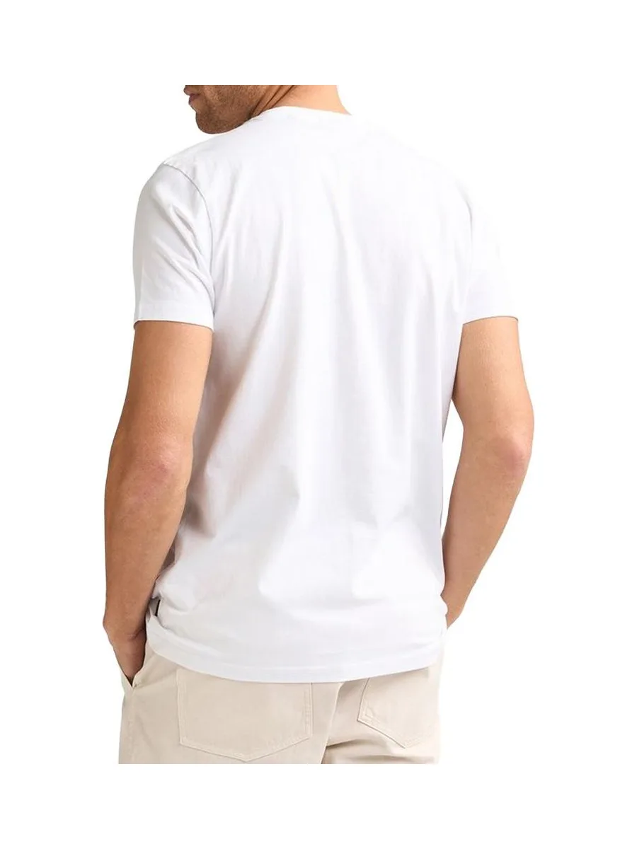 T-Shirt Blanc Homme Petrol Industries Classic 3