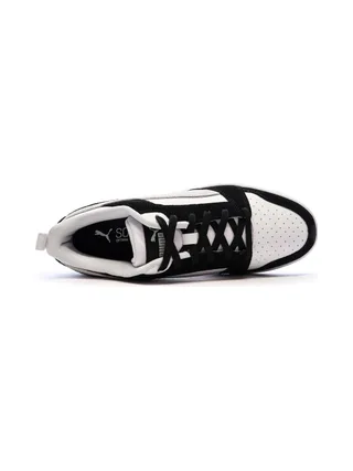 Baskets Blanches/Noires/Grises Femme Puma Caven 2.0 4