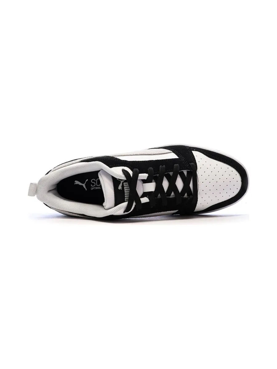 Baskets Blanches/Noires/Grises Femme Puma Caven 2.0 5