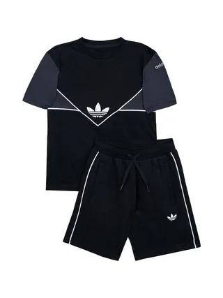 Ensemble Noir Garçon Adidas IL2479 1