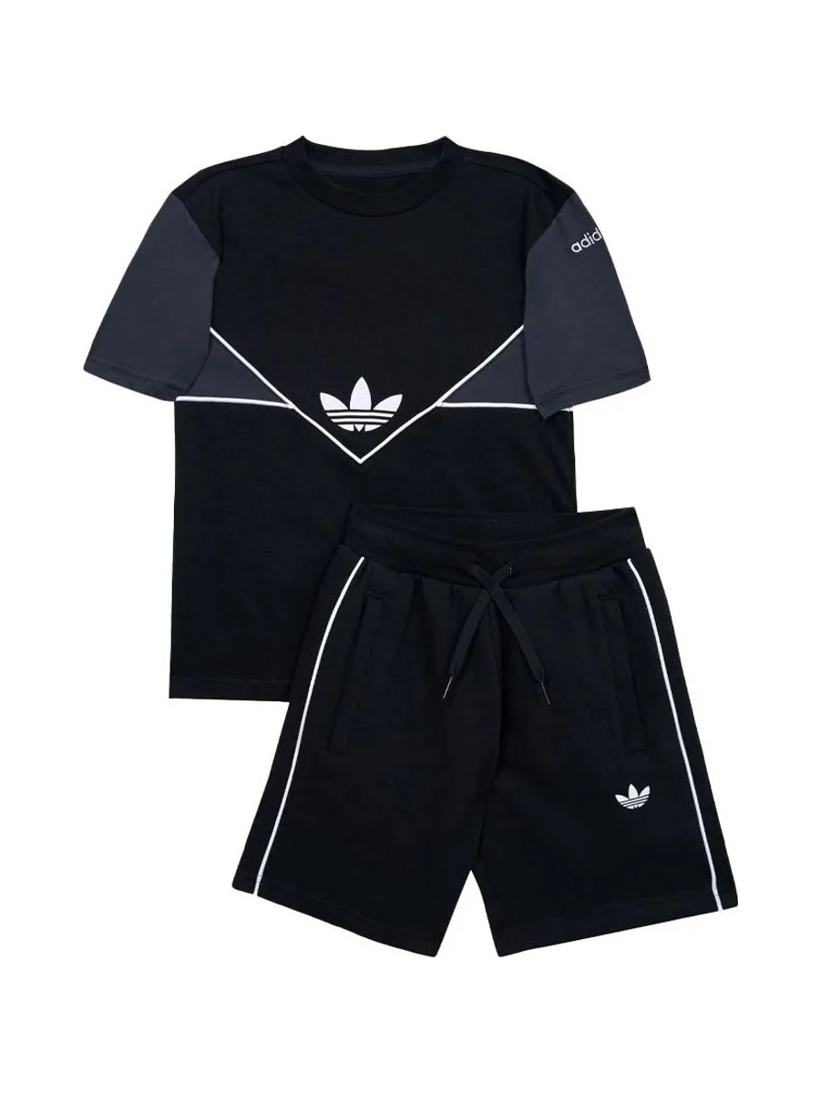 Ensemble Noir Garçon Adidas IL2479 2