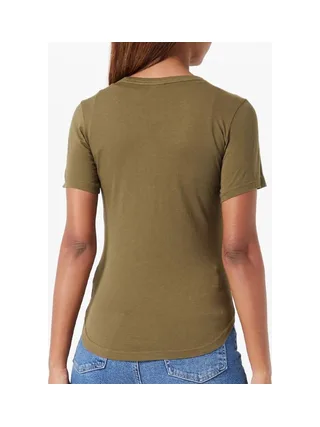 T-shirt Kaki Femme G-Star Raw Autograph 2