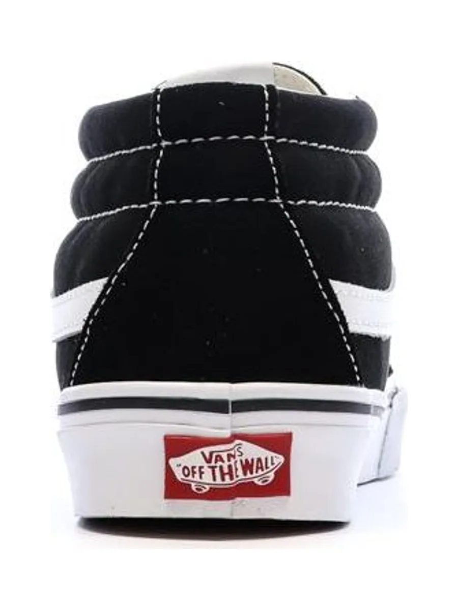 Baskets Noir Mixte Vans Ua Sk8-mid Reissue 4
