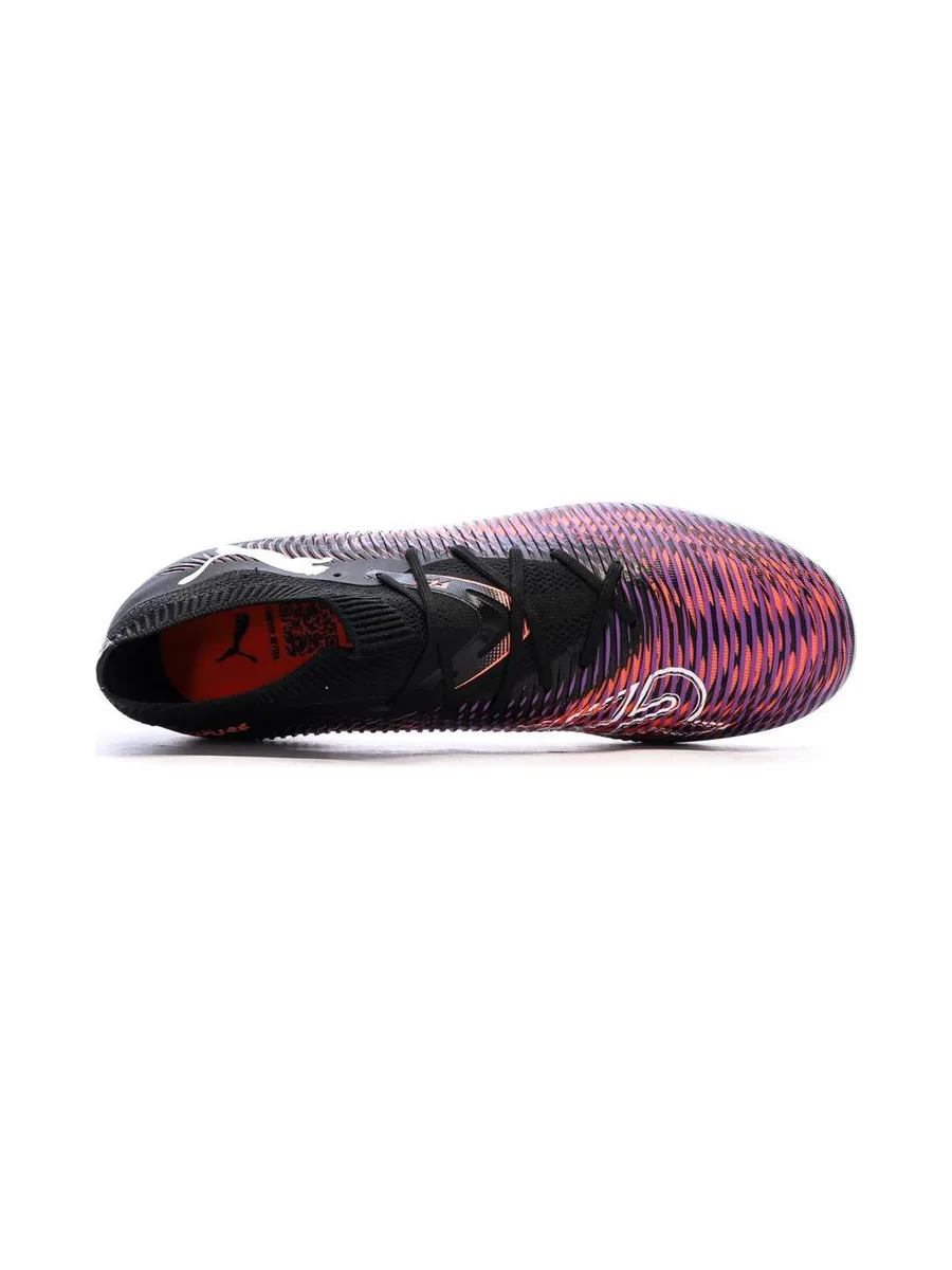 Chaussures de football Noires/Oranges Homme Puma Future 8 5