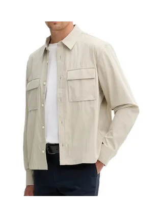 Chemise Beige Homme Calvin Klein Jeans Nylon 1