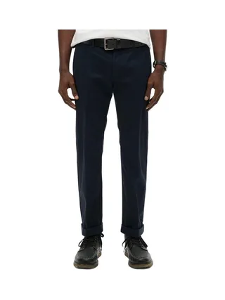 Pantalon Chino Bleu Marine Homme Superdry Premium 1