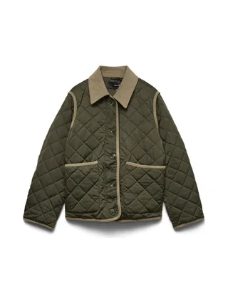 Veste Matelassée Kaki Femme Vero Moda Mily 3