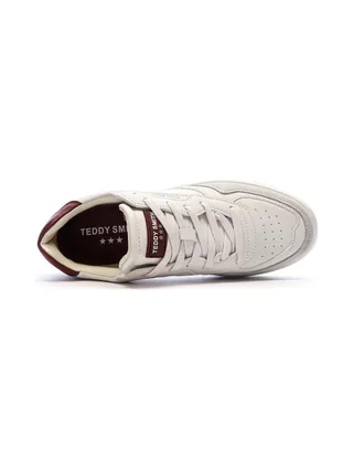 Baskets Blanches/Bordeaux Homme Teddy Smith 120004 4