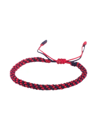 Bracelet Georges V - Rouge et noir 1
