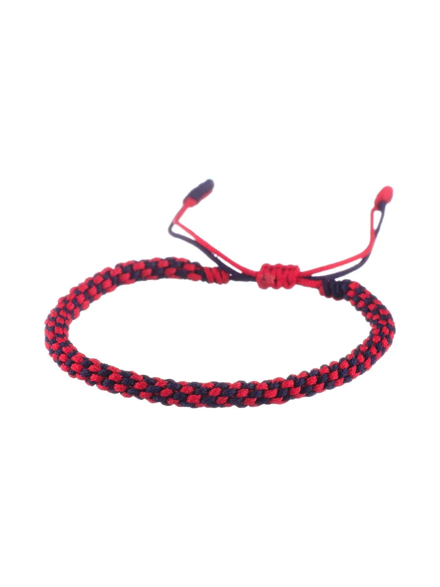 Bracelet Georges V - Rouge et noir 1