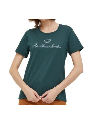 T-shirt Bleu Femme Pepe Jeans Vivian 1
