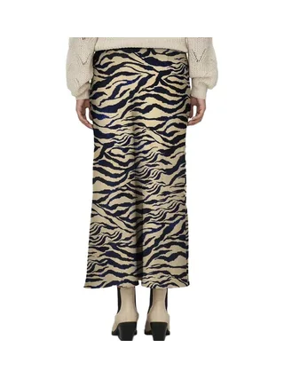 Jupe Beige/Marine Femme JDY Urba 2