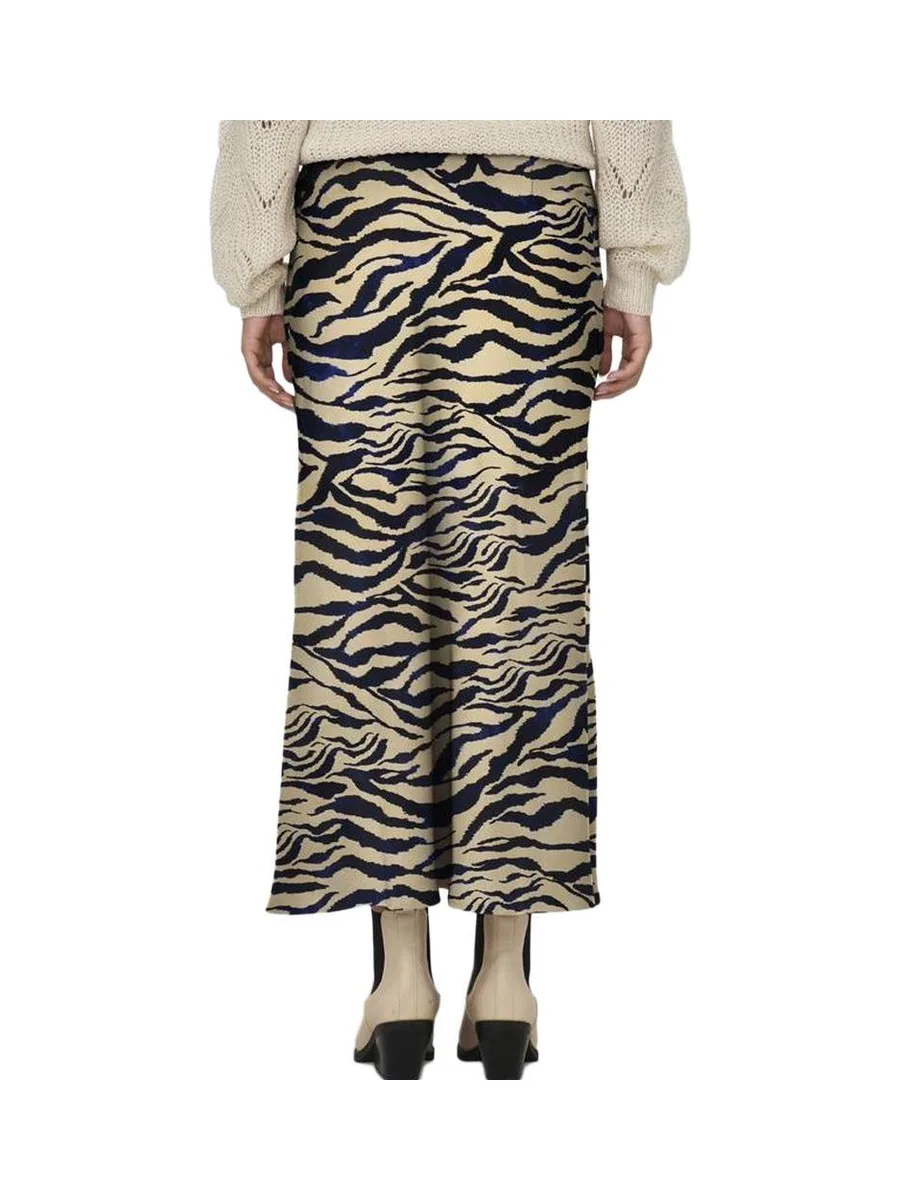 Jupe Beige/Marine Femme JDY Urba 2