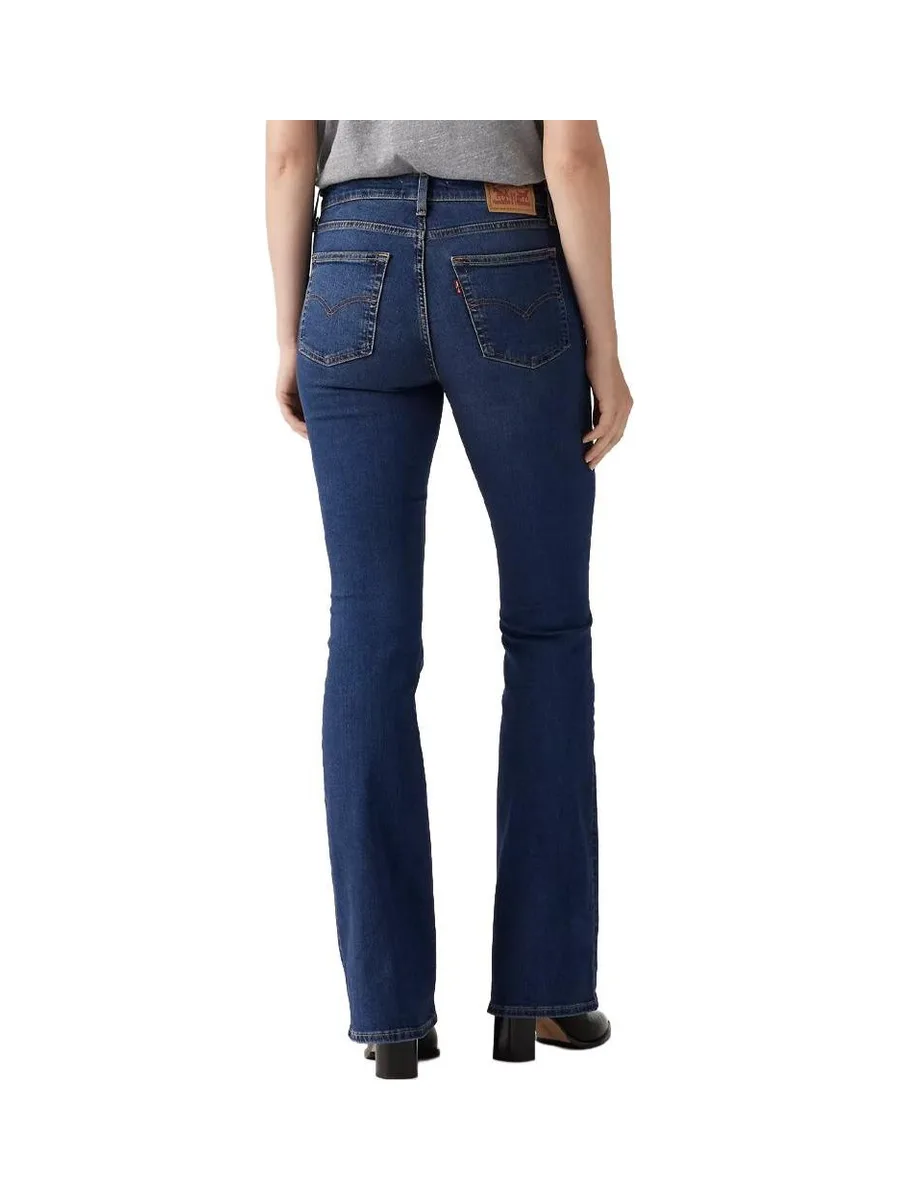Jeans 726 Bleu Moyen Femme Levi's Flare 3