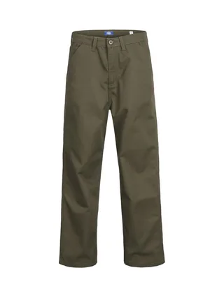Pantalon Loose Vert Garçon Jack & Jones Clean 3