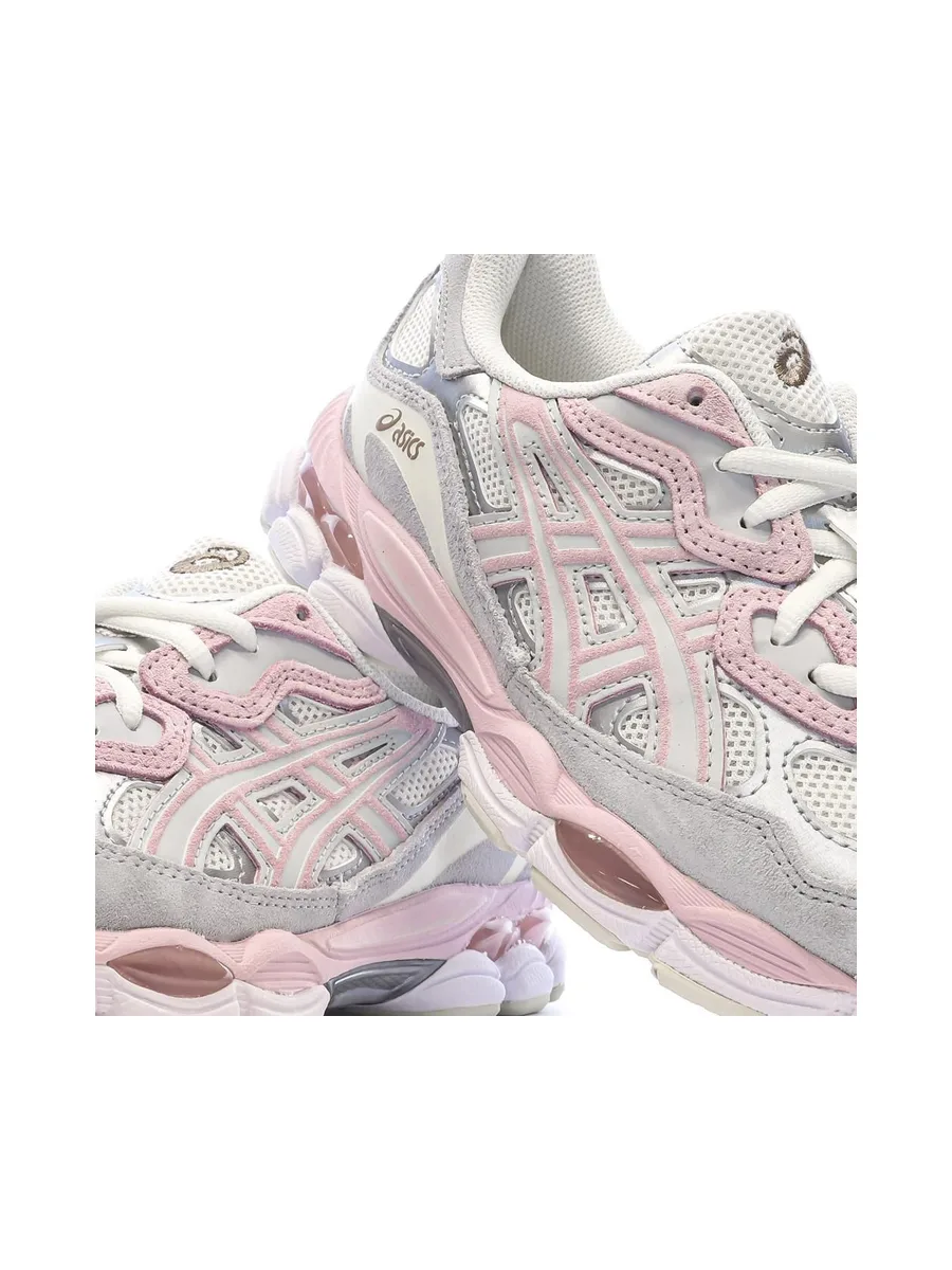 Baskets Blanches/Rose Homme Asics Gel-nyc 8