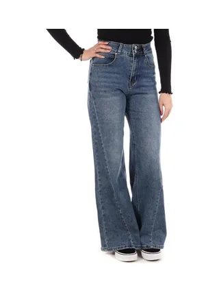 Jean Loose Bleu Femme Monday Premium 3280 1