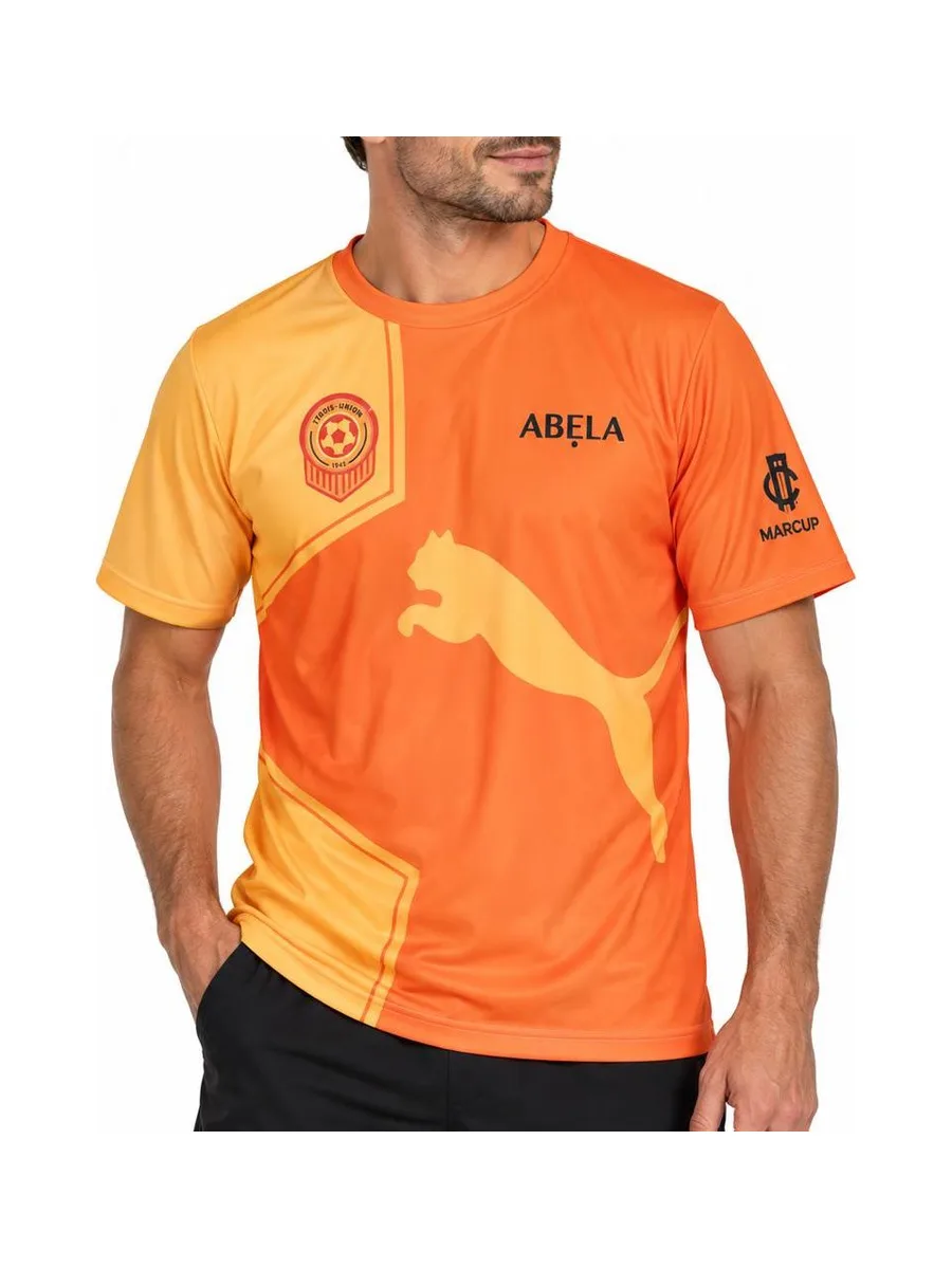Maillot de Foot Orange Homme Puma Marscup Frais-Vallon 2