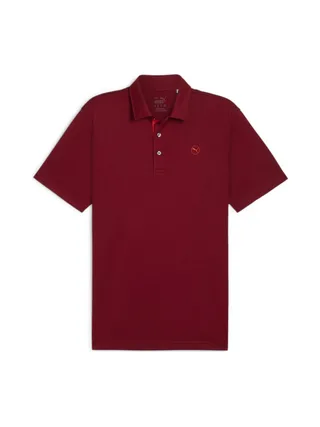 Polo de Golf Rouge Homme Puma Pure Solid 1
