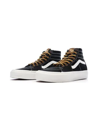 Baskets Noir Garçon Vans Ua Sk8-hi Tapered Throwback 6