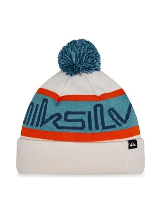 Bonnet Blanc/Bleu Homme Quiksilver Summit 1