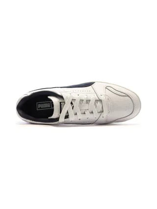 Baskets Blanc/Marine Homme Puma Slipstream Lo Varsit 4