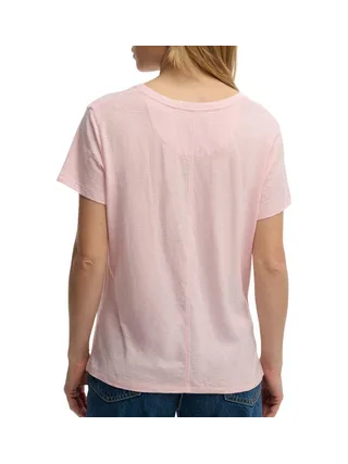 T-Shirt Rose Pale Femme Superdry Studioss 2