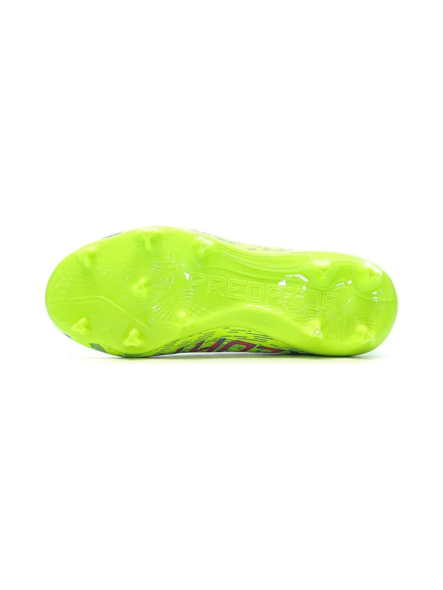 Chaussures de Foot Jaunes Junior Adidas Predator League FG/MG 6